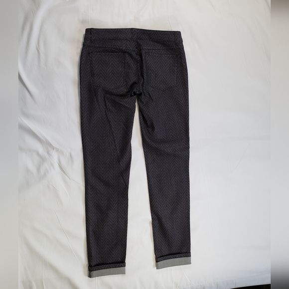 Prana Chevron Stripe Kara Pants Purple Grey Size 6 Unique Design  Style # W4KARA - Picture 7 of 13